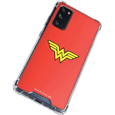 DC Comics Wonder Woman Classic Logo Galaxy S20 FE Clear Case